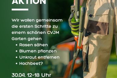 Garten Aktion 30.04. 12 Uhr