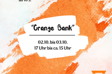 Orange Bank Aktion 02.-03.10.